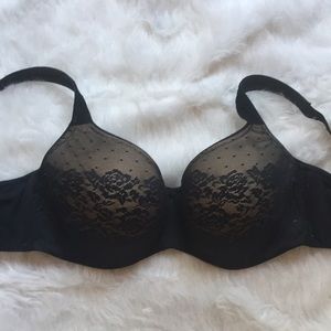 DONATED no B Soma Stunning Support Bra 34 DD Black